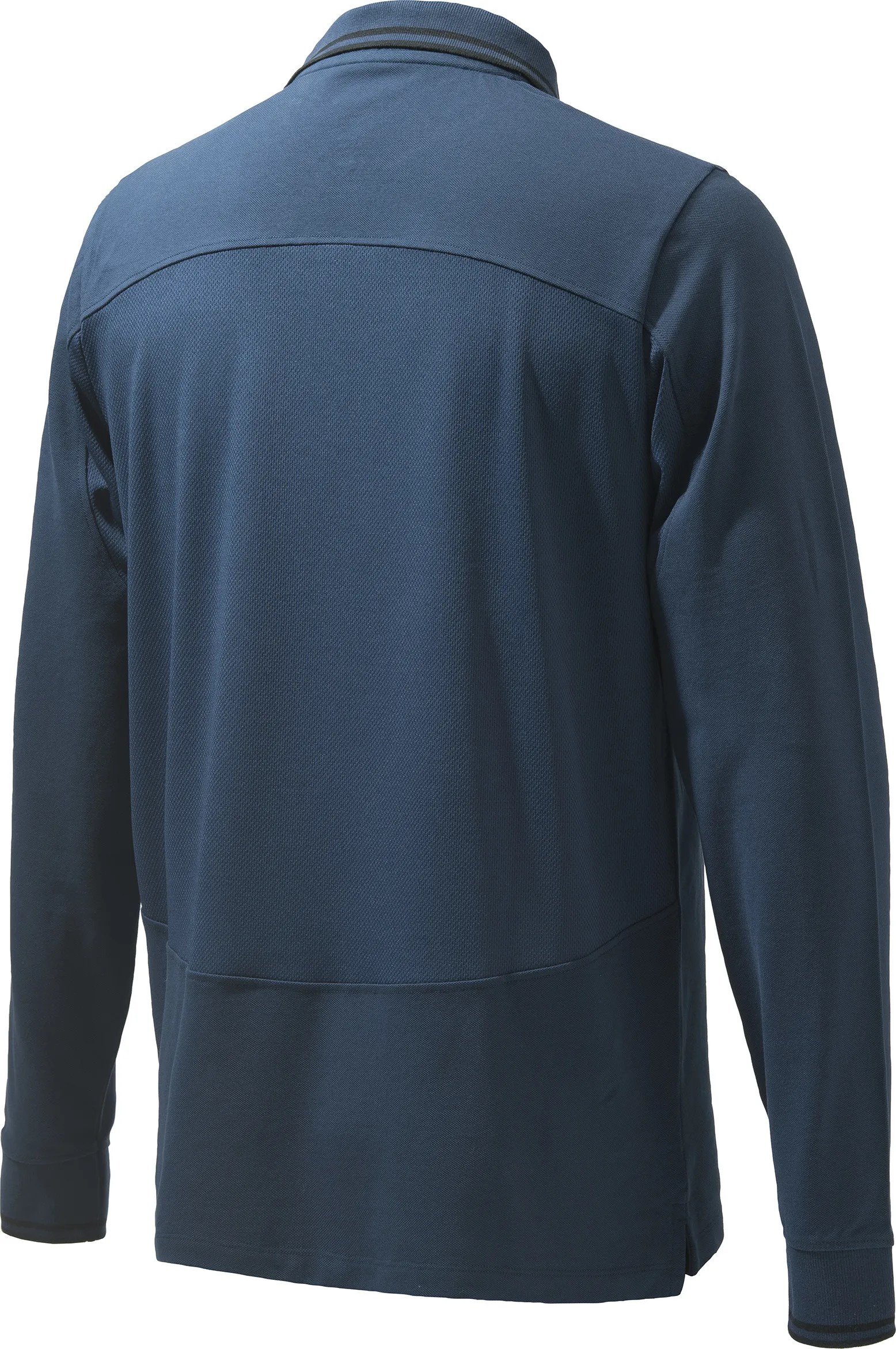 Beretta Men&#x27;s Airmesh Polo Long Sleeve Blue Total Eclipse | Buy Beretta Men&#x27;s Airmesh Polo Long Sleeve Blue Total Eclipse here | Outnorth
