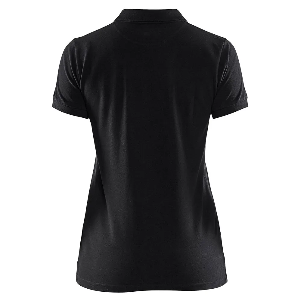 Bl&#xE5;kl&#xE4;der&#x20;3307-1035&#x20;Women&#x27;s&#x20;Pique&#x20;Polo&#x20;Shirt&#x20;-&#x20;Black