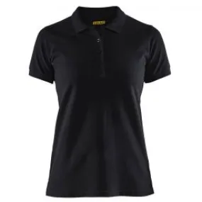 Bl&#xE5;kl&#xE4;der&#x20;3307-1035&#x20;Women&#x27;s&#x20;Pique&#x20;Polo&#x20;Shirt&#x20;-&#x20;Black