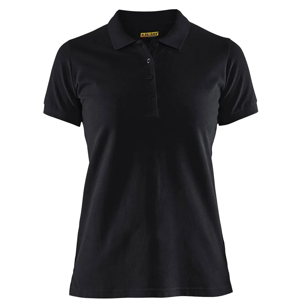Bl&#xE5;kl&#xE4;der&#x20;3307-1035&#x20;Women&#x27;s&#x20;Pique&#x20;Polo&#x20;Shirt&#x20;-&#x20;Black