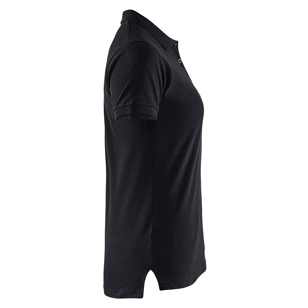 Bl&#xE5;kl&#xE4;der&#x20;3307-1035&#x20;Women&#x27;s&#x20;Pique&#x20;Polo&#x20;Shirt&#x20;-&#x20;Black