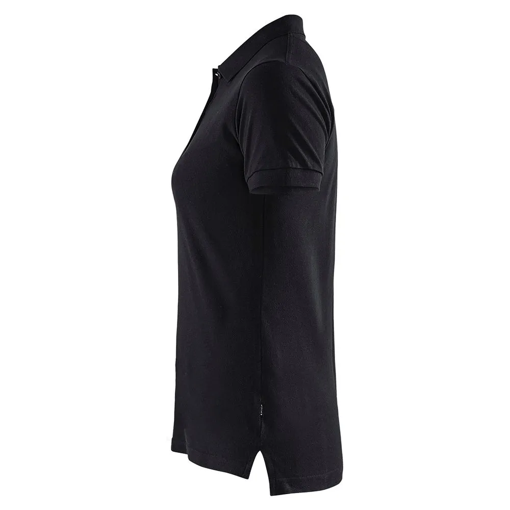 Bl&#xE5;kl&#xE4;der&#x20;3307-1035&#x20;Women&#x27;s&#x20;Pique&#x20;Polo&#x20;Shirt&#x20;-&#x20;Black