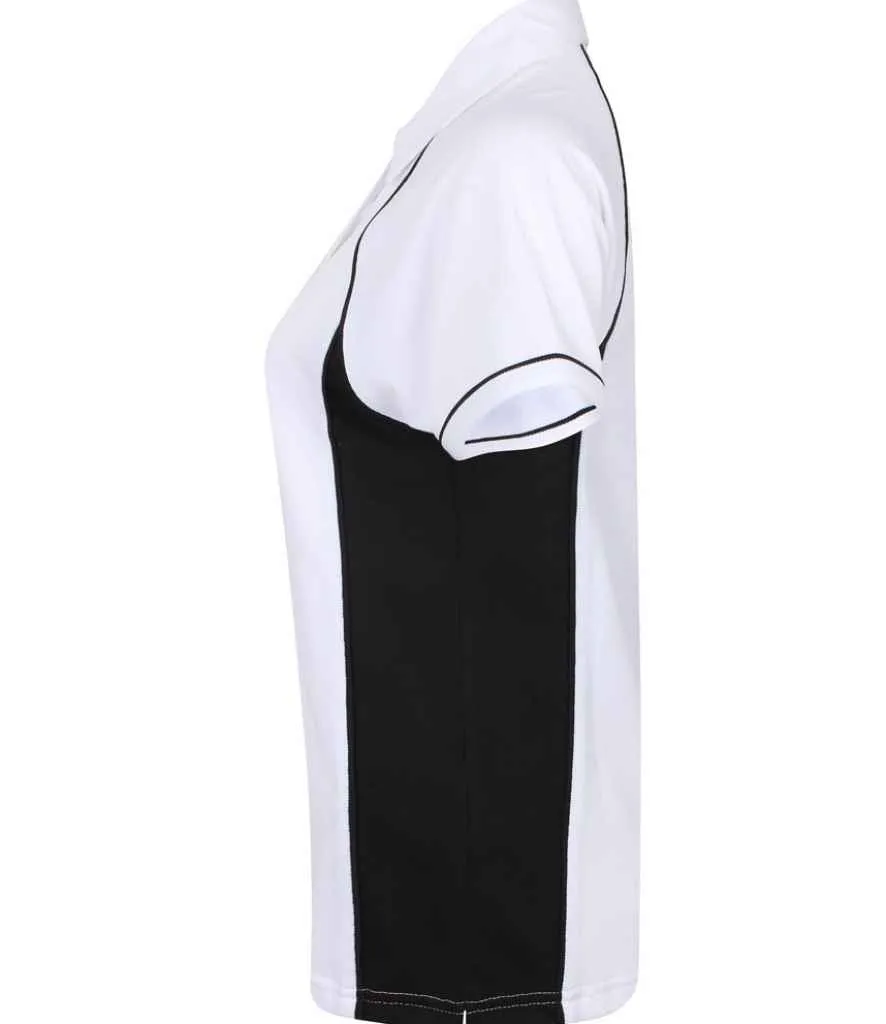 Finden and Hales Performance Piped Polo Shirt (Ladies)
