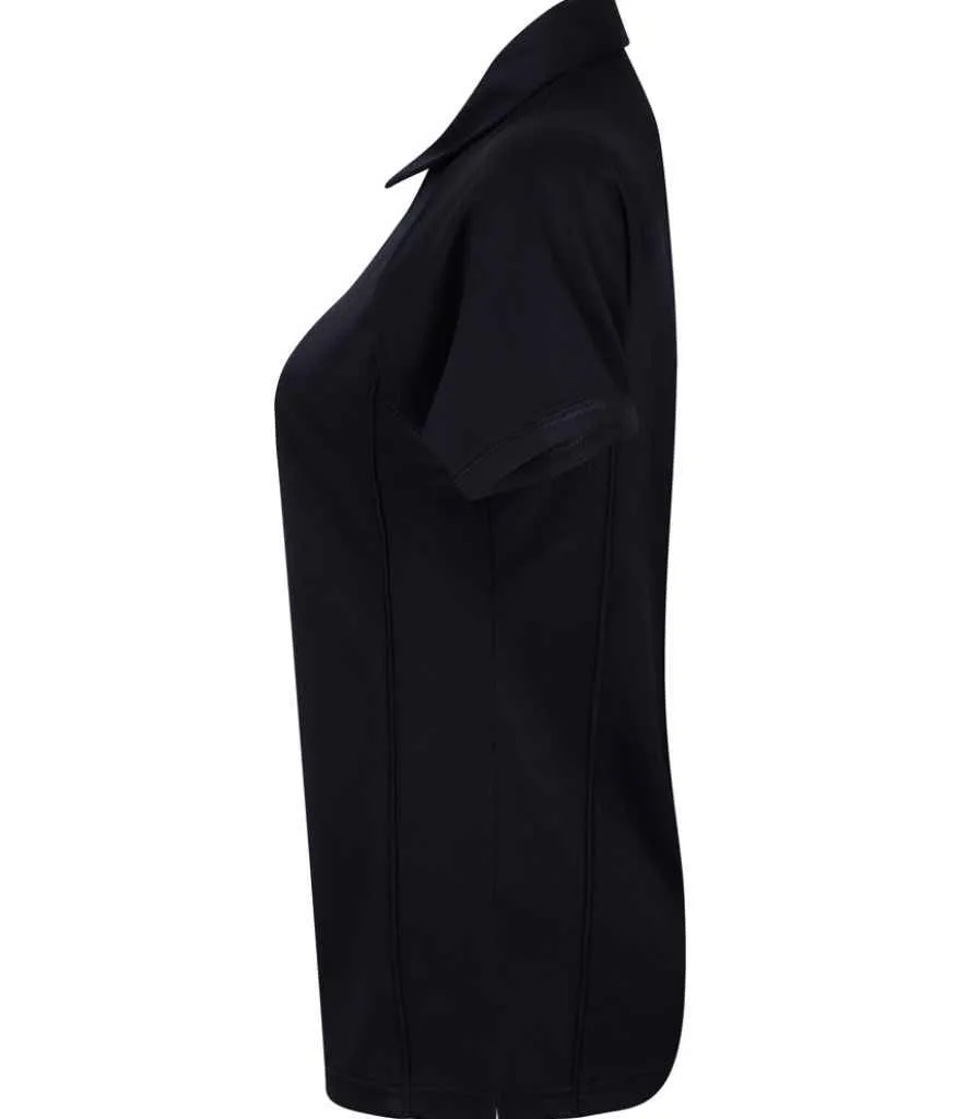 Finden and Hales Performance Piped Polo Shirt (Ladies)