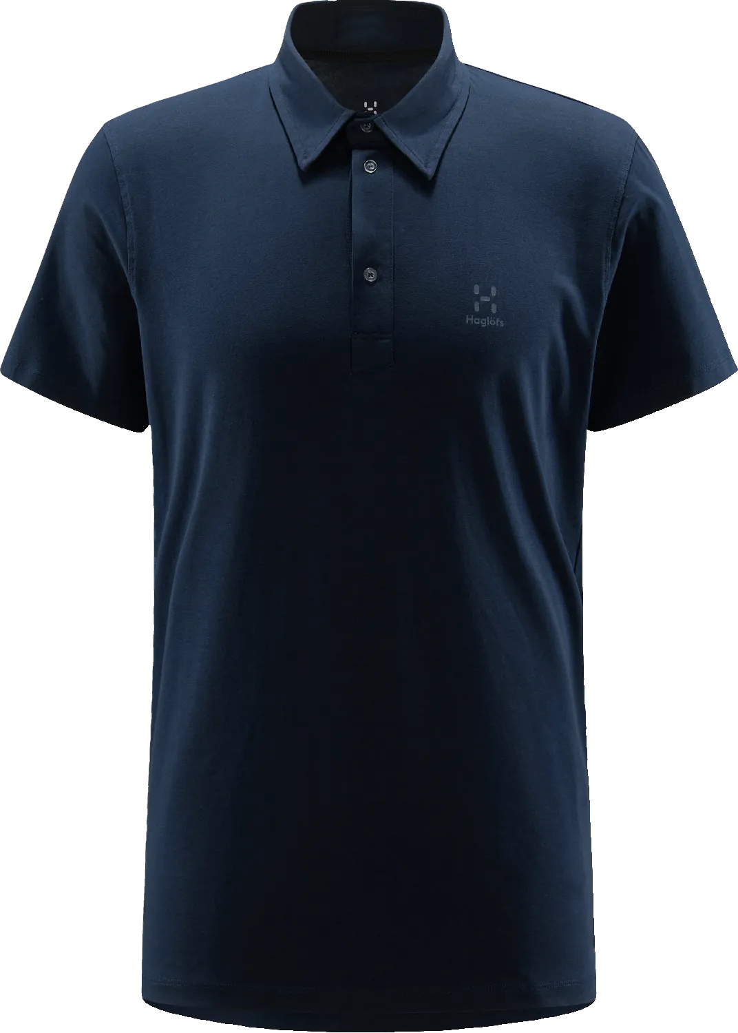 Haglöfs Men&#x27;s Mirth Polo Tarn Blue | Buy Haglöfs Men&#x27;s Mirth Polo Tarn Blue here | Outnorth