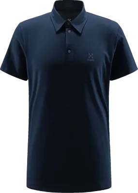 Haglöfs Men&#x27;s Mirth Polo Tarn Blue | Buy Haglöfs Men&#x27;s Mirth Polo Tarn Blue here | Outnorth