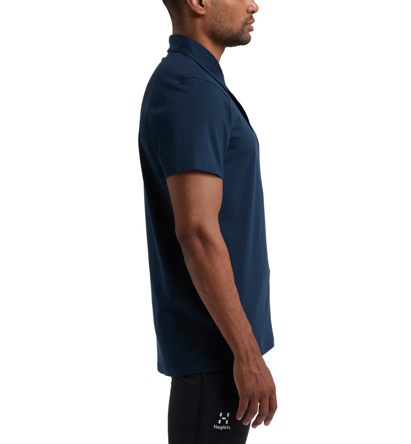 Haglöfs Men&#x27;s Mirth Polo Tarn Blue | Buy Haglöfs Men&#x27;s Mirth Polo Tarn Blue here | Outnorth