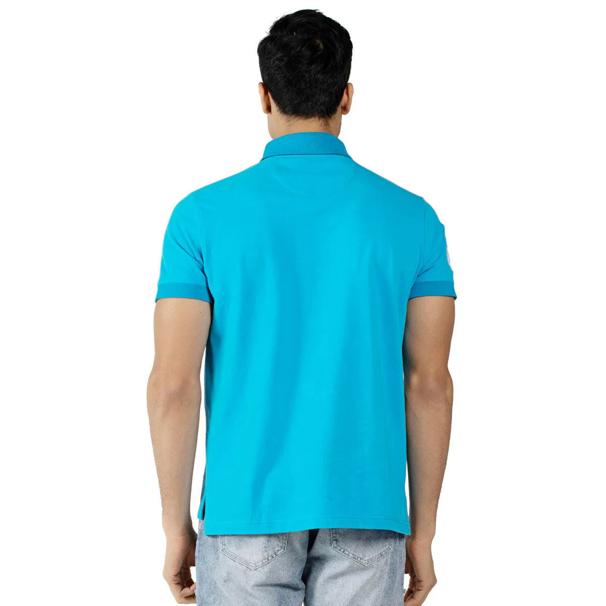 Mens Polo Shirt Top Short Sleeve Pure Cotton Pique Various colours