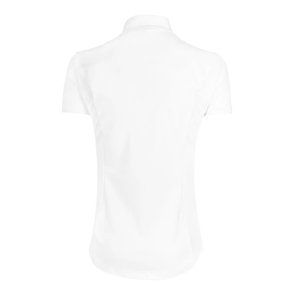  SHORT-SLEEVED COMPETITION POLO EQUILINE BATE Women White