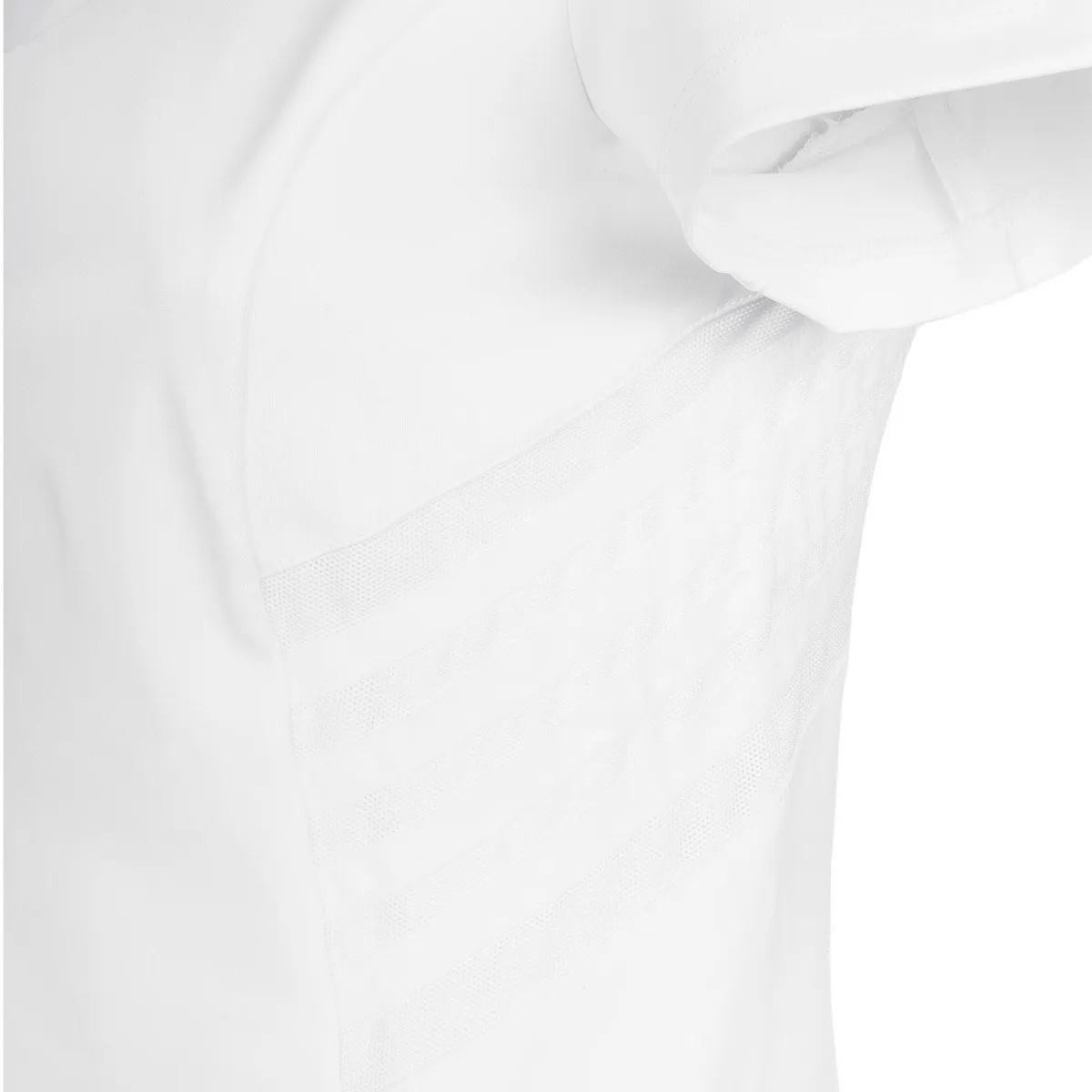  SHORT-SLEEVED COMPETITION POLO EQUILINE BATE Women White