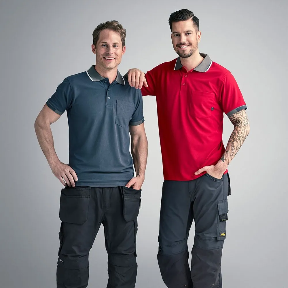 Snickers&#x20;2724&#x20;AllroundWork,&#x20;37.5&#x20;&#xAE;&#x20;Technology&#x20;Polo&#x20;Shirt&#x20;s&#x2F;s&#x20;-&#x20;Navy