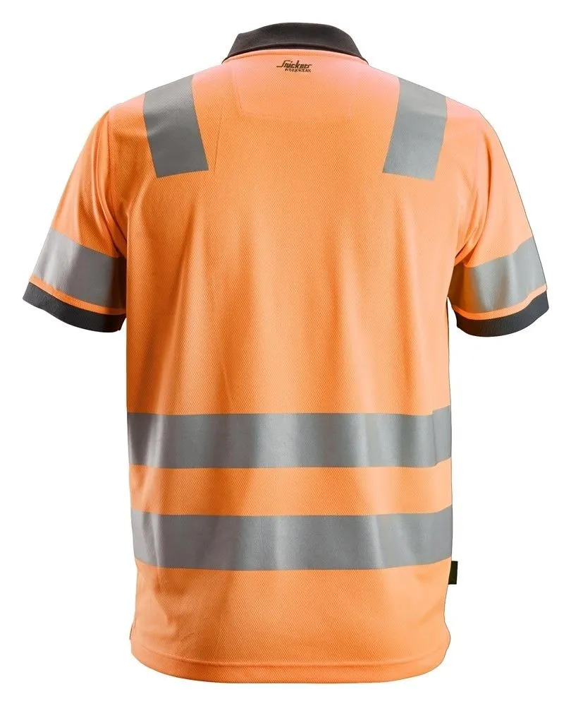Snickers&#x20;2730&#x20;AllroundWork,&#x20;High-Vis&#x20;Polo&#x20;Shirt,&#x20;Class&#x20;2&#x20;-&#x20;High&#x20;Vis&#x20;Yellow