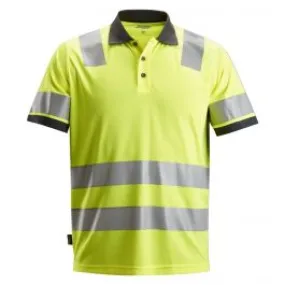 Snickers&#x20;2730&#x20;AllroundWork,&#x20;High-Vis&#x20;Polo&#x20;Shirt,&#x20;Class&#x20;2&#x20;-&#x20;High&#x20;Vis&#x20;Yellow