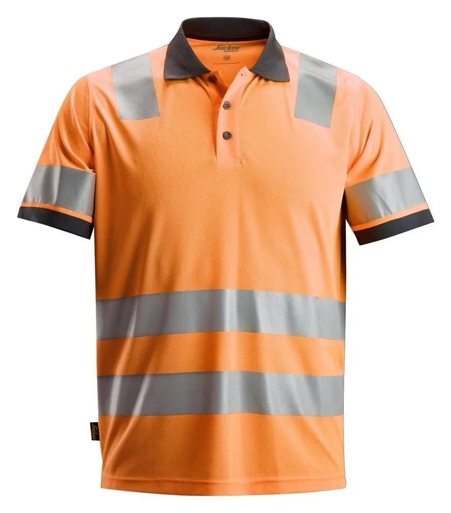 Snickers&#x20;2730&#x20;AllroundWork,&#x20;High-Vis&#x20;Polo&#x20;Shirt,&#x20;Class&#x20;2&#x20;-&#x20;High&#x20;Vis&#x20;Yellow