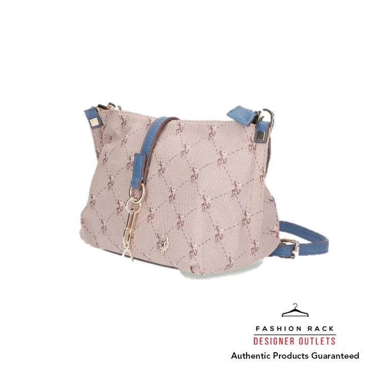 US Polo Assn Kinston Crossbody Bag Pu Beige/Tan